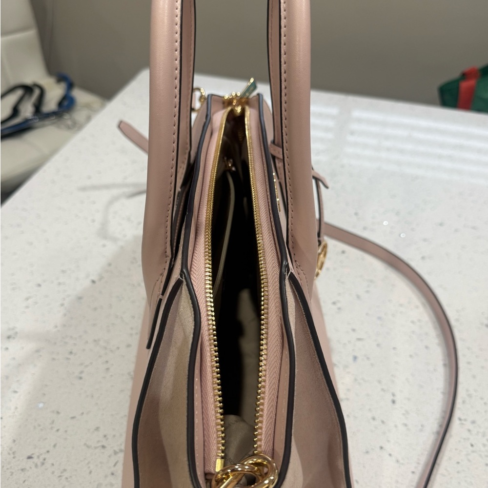 Michael Kors Avril Large Satchel Bag powder blush pink - Picture 9 of 16